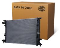 HELLA 8MK 366 302-331: Radiateur, refroidisseur d'eau, radiateur moteur pour AUDI A4 Avant (8K5, B8), A6 Avant (4G5, 4GD, C7), Q5 (8RB), A5 Sportback (8TA), A4 Limousine