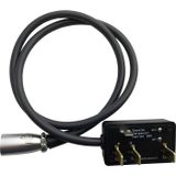 BATTERYTESTER Gazelle Kabeldeel voor Panasonic brons, zilver