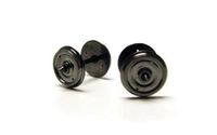 Hornby Passagierswagenwielen, 14,1 mm, 2 gaten, 10 stuks