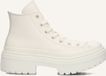 Converse Chuck Taylor All Star Heel Hi Sneakers Dames - Leren Sneaker - Wit