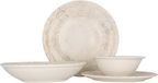 Bone Serviesset Antico 24-delig Porselein 6 personnes