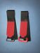FASTECH® 689-330C Velcro crochet et boucle 900 mm x 25 mm Noir, Rouge 2 pièce(s)