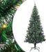 vidaXL - Kunststof - Voorverlichte - Kerstboom - Groen - 240 cm