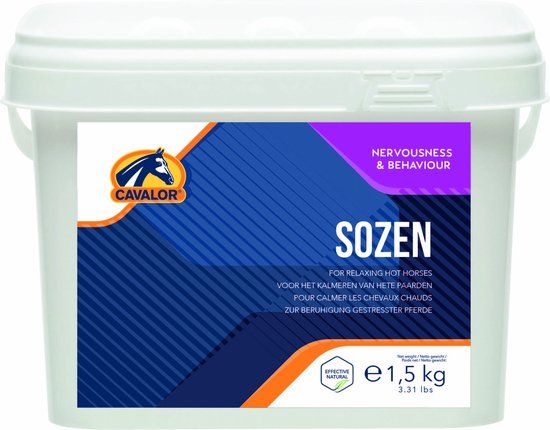 Cavalor Sozen Kruiden Stresswerend - Voedingssupplement - 1.5 kg