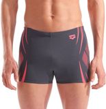 Arena Poseidonia Zwemshort Heren - Asphalt / Koraal | Maat: 90