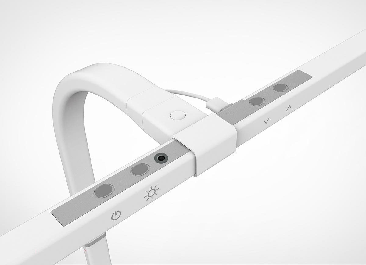 Unilux Strata LED Bureaulamp - Wit