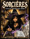 Sorcières Livre de coloriage pour adultes