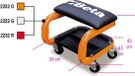 Beta Zitkruk op wielen 2252-G