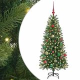 vidaXL Kunstkerstboom Groen 150 cm PE en PVC