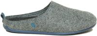 Gottstein Wool Slide-In Unisex Pantoffels Wol Grijs Petrol