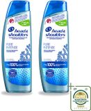 Head & Shoulders 2 x Anti-Roos Shampoo Pure Intense Hoofdhuid Detox 250 ml