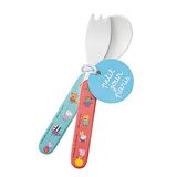 Petit Jour Paris – 2-delige bestekset Peppa Pig - geschikt voor de kleine handen!