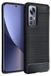 Xiaomi Coque de téléphone, adaptée au Xiaomi Redmi Note 15 PRO 4G, couleur : noir carbone