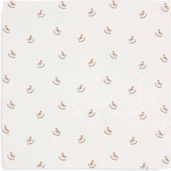 Jollein Hydrofiele Doek Small 70x70cm - 3 Stuks - Nostalgic Ride - Multicolor