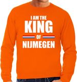 Bellatio Decorations Shoppartners Bv Koningsdag sweater I am the King of Nijmegen - heren - Kingsday Nijmegen outfit / kleding / trui S