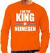 Bellatio Decorations Shoppartners Bv Koningsdag sweater I am the King of Nijmegen - heren - Kingsday Nijmegen outfit / kleding / trui S
