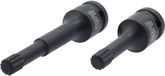 KS TOOLS 1/2" Speciale Krachtbit Dopset Veeltand 2-delig - 515.0595