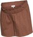 MAMALICIOUS MLIVY JERSEY SHORTS NOOS Dames Bermuda shorts S Katoen Mahonie