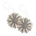 Cooee Design Fleurs en papier Naturel
