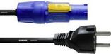 Cordial CFCA 5 S Câble d'alimentation Bleu 5 m