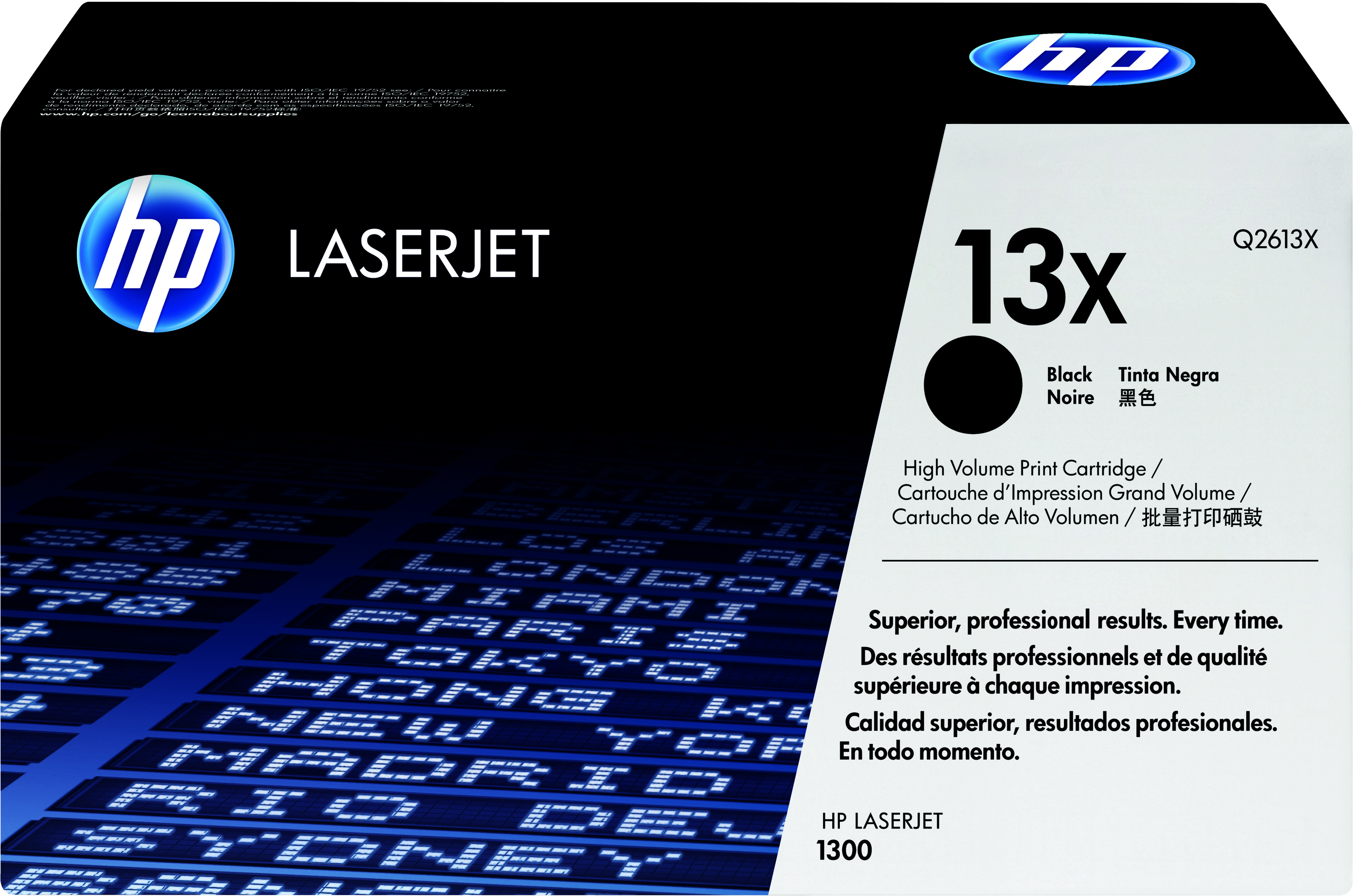 HP 13X originele high-capacity zwarte LaserJet tonercartridge