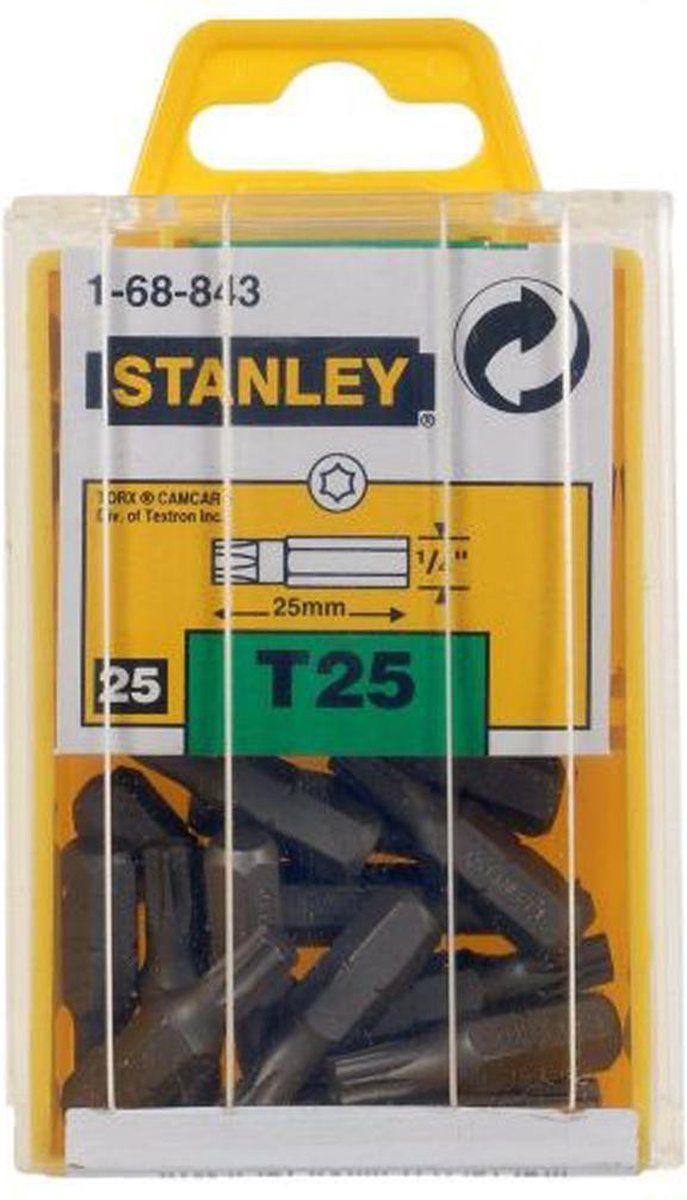 Stanley 1/4" Bits Torx T25 - Schroefbit - 3253561688430