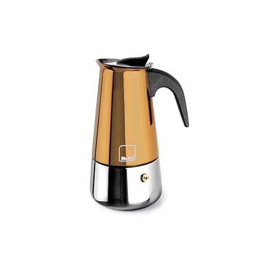Ibili Moca Cupra Koffiezetapparaat 2 Bekers Goud
