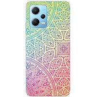 Xiaomi Siliconen hoesje compatibel met Xiaomi Redmi Note 12 5G, Xiaomi Poco X5 Pastel Mandala