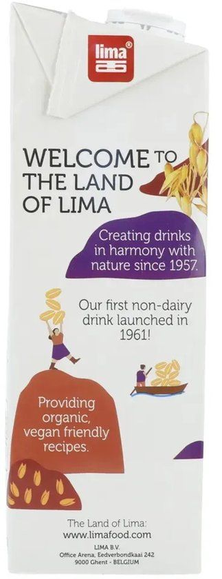 Lima Barista Oat Sugarfree Bio (1000 ml)