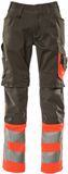 Mascot Safe Supreme Pantalon avec poches genoux 15679-860 - anthracite foncé/rouge haute visibilité - C48 - 76