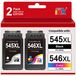 Canon Cartouches d'encre compatibles PG-545/CL-546 XL pour imprimantes Canon
