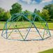 DomeClimber Structure d'escalade 360x360x180cm Enfants Dôme à grimper Geodome 12FT - bleu/vert