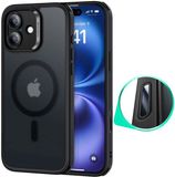 ESR Classic Hybrid HaloLock Hoesje Geschikt voor Apple iPhone 16 | Compatibel met MagSafe / Qi2 en HaloLock | Back Cover met Magneet | Cameraregelaar Control Knop | Frosted Zwart