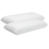Pikolin Home - Set van 2 visco-elastische hotelkussens - Hypoallergeen, dubbele hoes, hoge stevigheid, zijslaapkussen, zacht en ademend, 60 x 35 cm