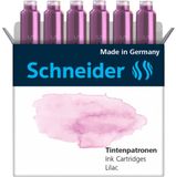 Schneider inktpatronen - Pastel Lila - 6 stuks