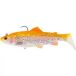 Savage Gear 3D Trout Shad Swimbait 20,5 cm 135 g Golden Albino