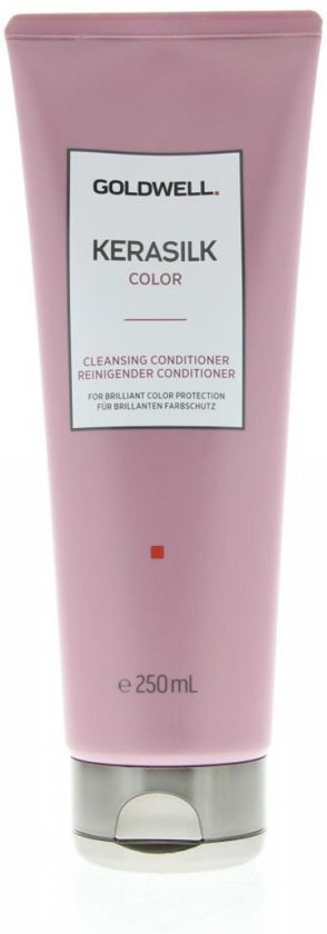 Goldwell KERASILK COLOR CLEANSING CONDITIONER SHAMPOO/CONDITIONER GEKLEURD HAAR 250ML