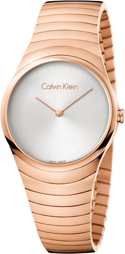 Calvin Klein K8A23646 horloge dames - rosÃ© - edelstaal PVD rosÃ