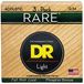 DR Strings Rare Phosphor Bronze akoestische gitaarsnaren, licht 12-54, 3-Pack (RPM-12-3PK)