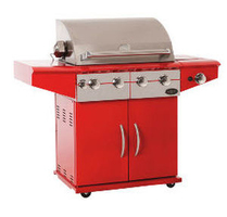 Boretti Davinci Rosso - Gas Grill - Rood