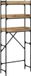 vidaXL - Wasmachineplank - Artisan - Eiken - 67 x 25 x 163 cm - Bewerkt hout