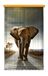 AG DESIGN Rideaux, impression photo 3D, légers, 100% PES, multicolores, 140 x 245 cm