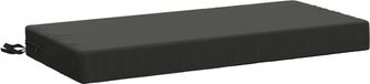 vidaXL Bankkussen SOEST 100% Polyester Antraciet 80 x 40 x 8 cm