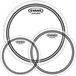 Evans velSet EC2 SST, clear, Rock, ETP-EC2SCLR-R - Drumvellen set