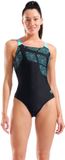 Arena Dames Badpak Kikko Swim Pro Back Zwart Water
