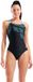 Arena Dames Badpak Kikko Swim Pro Back Zwart Water