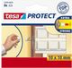 Tesa Beschermblokjes - Buffers - 16 stuks - Wit - 1 cm