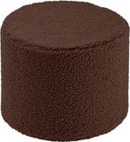 Wigiwama Corduroy Pouffe / Poef - Ø40x25cm - Warm Hazel