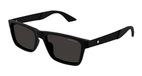 Montblanc MB0299S-001 54 Zonnebril voor heren, gerecyclede Ace zonnebril, sport, zwart, eenheidsmaat