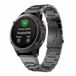 By Qubix - Stalen schakelband - Zwart - Geschikt voor Garmin Fenix 8 - 43mm